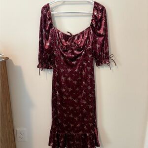 Midi Form Fitting Dress